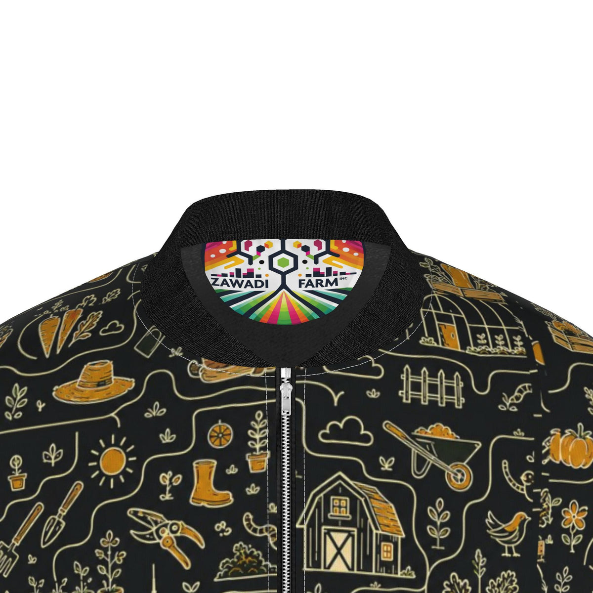 Zawadi Farm Toronto Bomber Jacket - Black
