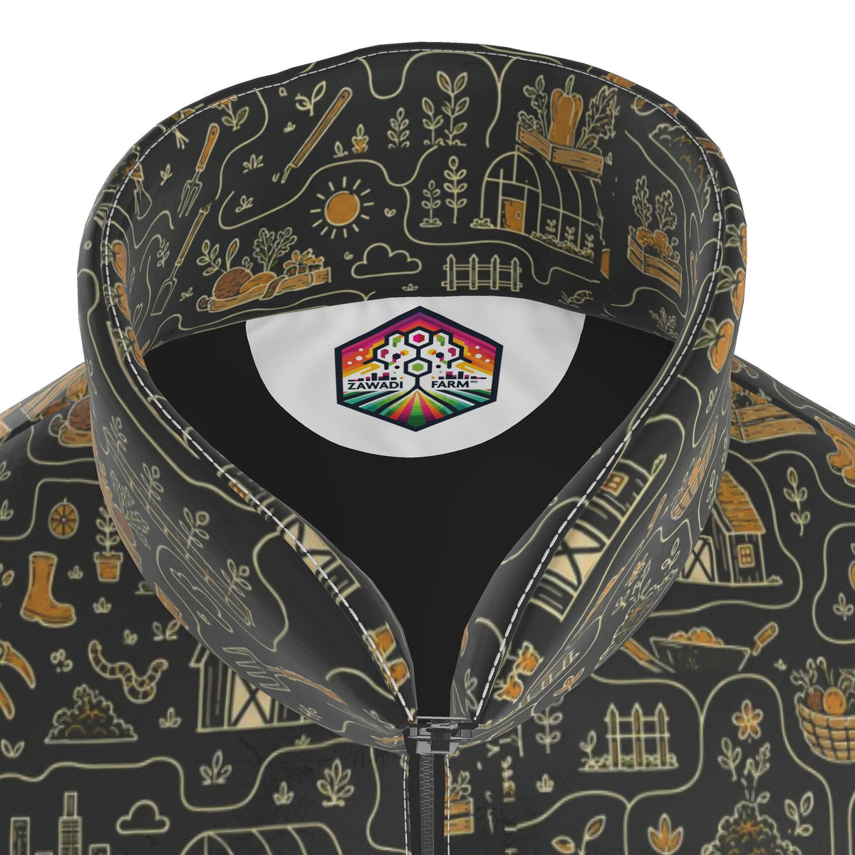 Zawadi Farm Toronto Puffer Jacket - Black