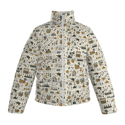 Zawadi Farm Toronto Puffer Jacket - Cream