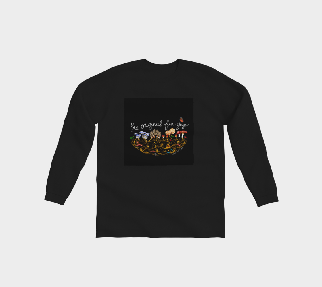 Fun Guys Basics comfort long sleeve t-shirt, Zawadi Farm Toronto apparel